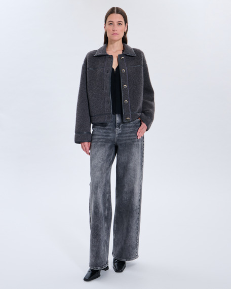 Gilet moby gilet moby gris moyen chine zapa