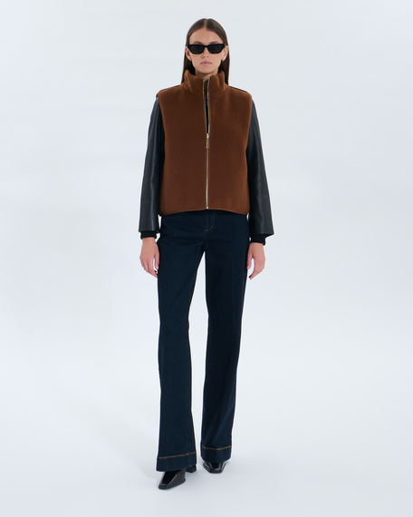 Gilet grazie gilet grazie tabac zapa