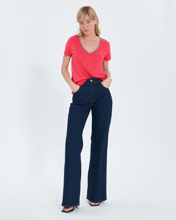 Top Tasmanie Top jersey corail ZAPA
