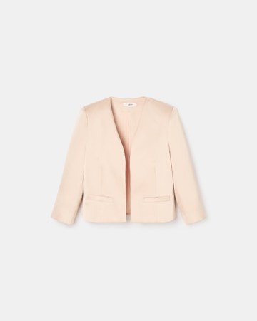 Veste Vickio Veste courte satinée nude ZAPA