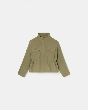 Veste Vahite Veste courte kaki ZAPA