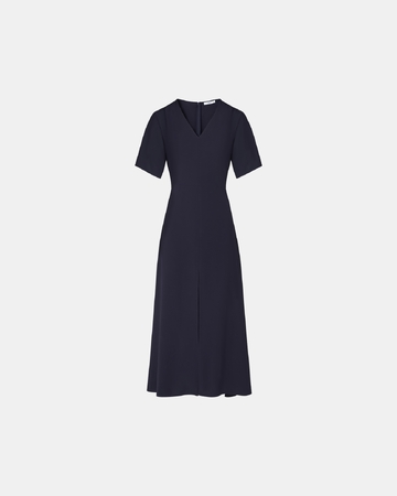 Robe Rivia Robe évasée en crêpe nocturne ZAPA