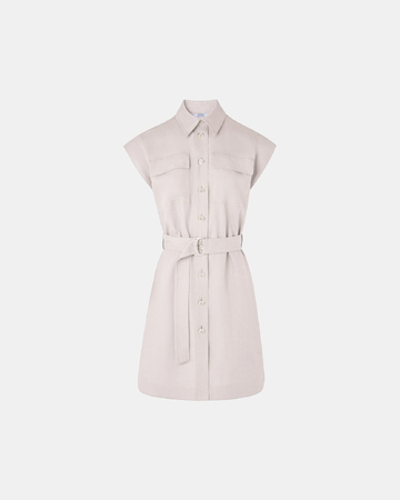 Robe Rosen Robe chemise écru ZAPA