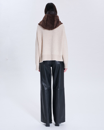 Capuche Chadi Capuche Chadi chocolat ZAPA