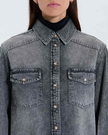 Chemise Charlotte Chemise Charlotte noire ZAPA
