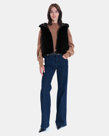 Gilet Genta Gilet Genta noir ZAPA