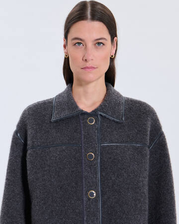 Gilet Moby Gilet Moby gris moyen chine ZAPA