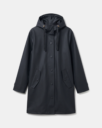 Trench Travia Trench imperm&eacute;able noir ZAPA