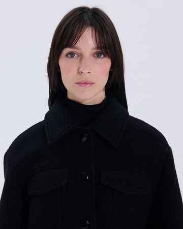 Manteau Mino Manteau Mino noir ZAPA