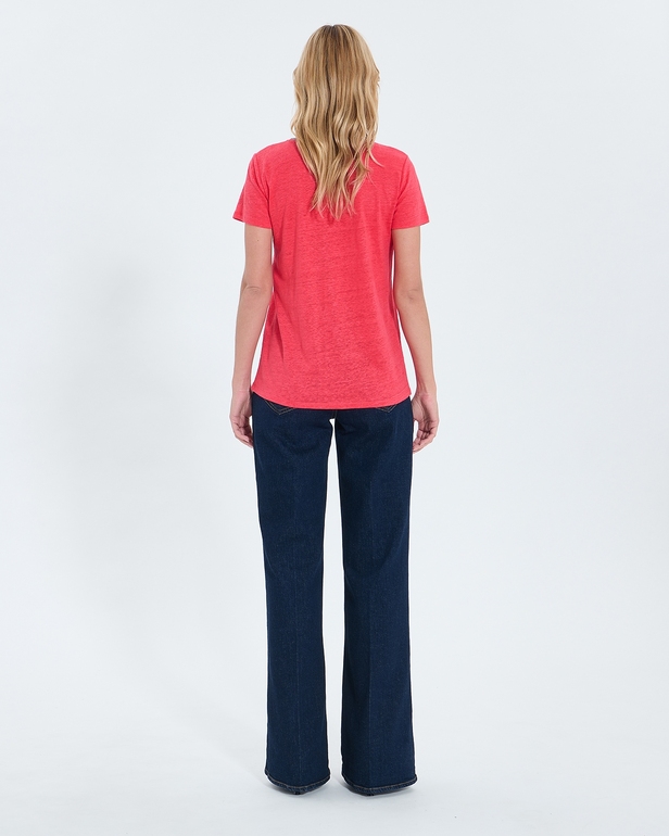 Top Tasmanie Top jersey corail ZAPA