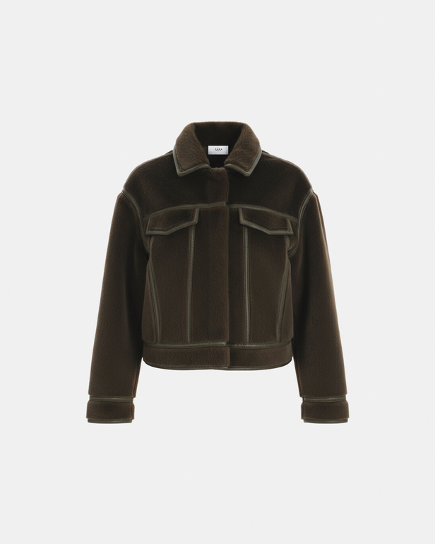 Veste Monge Veste r&eacute;versible kaki ZAPA