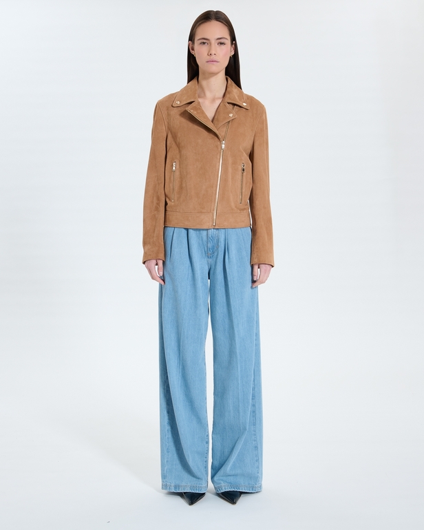 Veste Hancore Perfecto en su&egrave;de beige ZAPA