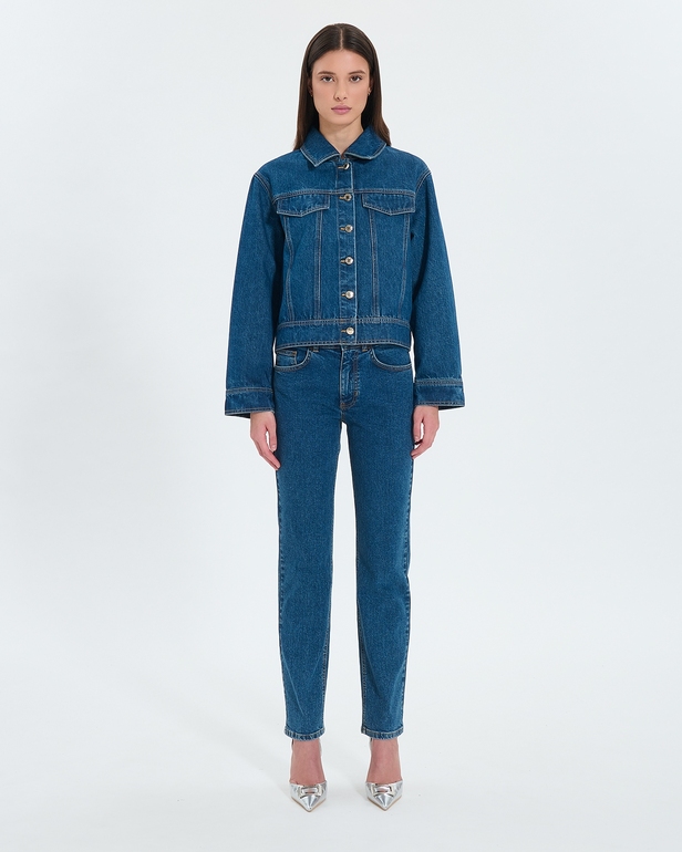 Veste Monge Veste en jean baby blue ZAPA