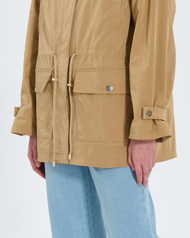 Imperm&eacute;able Tama Trench ajustable beige ZAPA