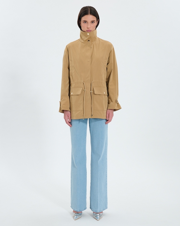 Imperm&eacute;able Tama Trench ajustable beige ZAPA