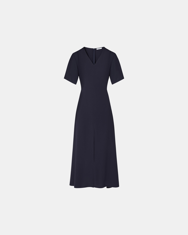 Robe Rivia Robe &eacute;vas&eacute;e en cr&ecirc;pe nocturne ZAPA