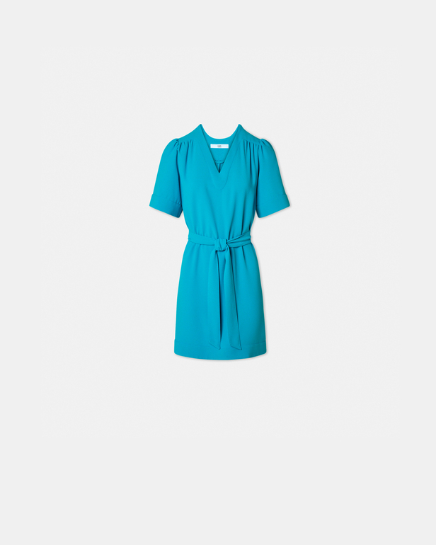 Robe Retie bleu ZAPA