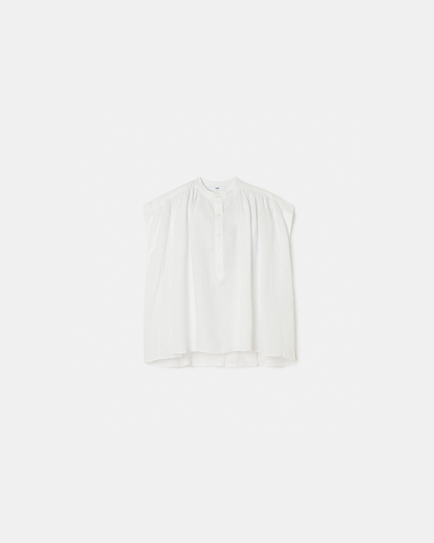 Chemise Caty Chemise fluide en coton blanc ZAPA