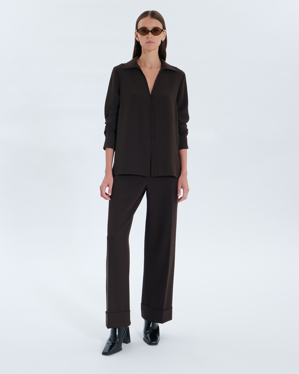 Chemise Carma Chemise Carma chocolat ZAPA