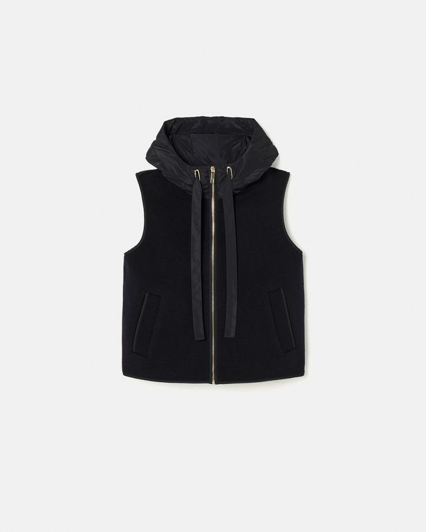 Gilet Grinny Gilet sans manches nocturne en laine ZAPA