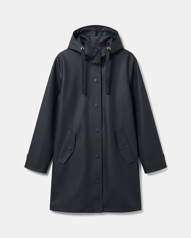 Trench Travia Trench imperm&eacute;able noir ZAPA