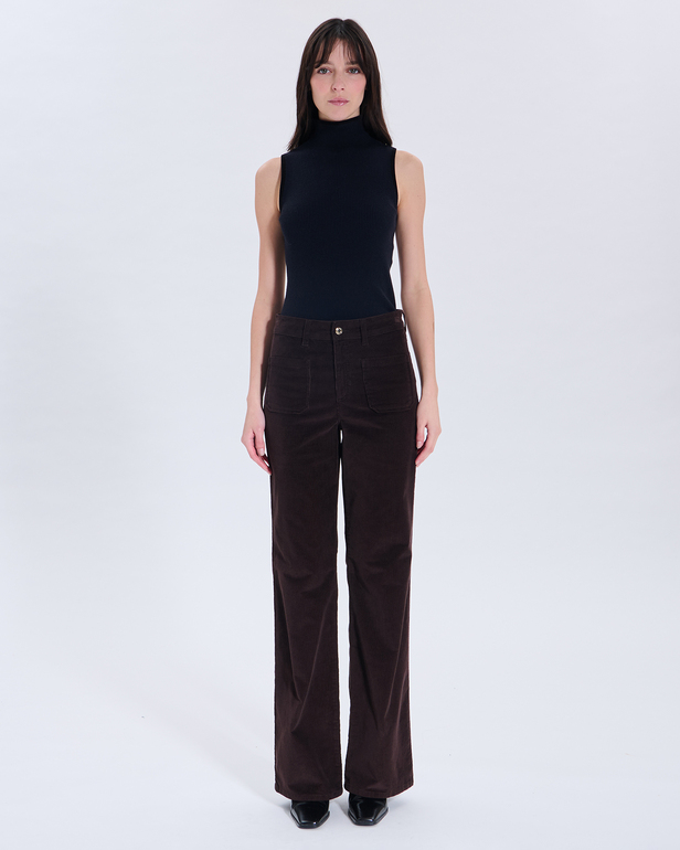 Jean Pocket Jeans Pocket chocolat ZAPA