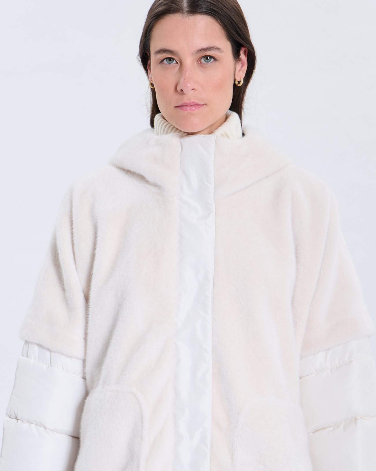 Manteau Marjolaine Manteau Marjolaine ecru ZAPA