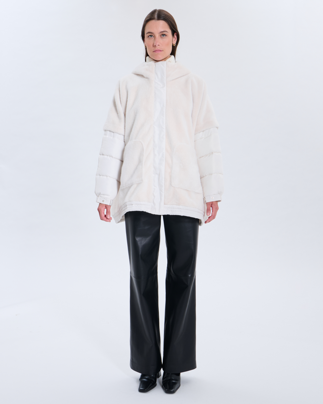Manteau Marjolaine Manteau Marjolaine ecru ZAPA