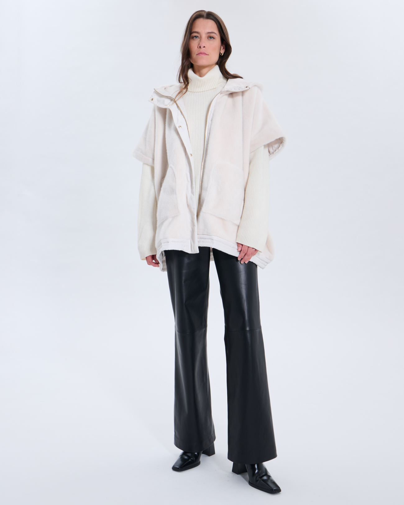 Manteau Marjolaine Manteau Marjolaine ecru ZAPA