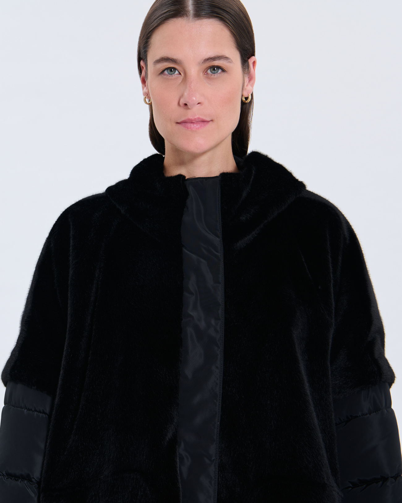 Manteau Marjolaine Manteau Marjolaine noir ZAPA