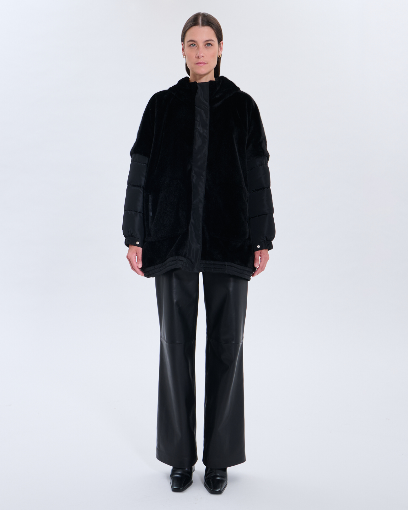 Manteau Marjolaine Manteau Marjolaine noir ZAPA