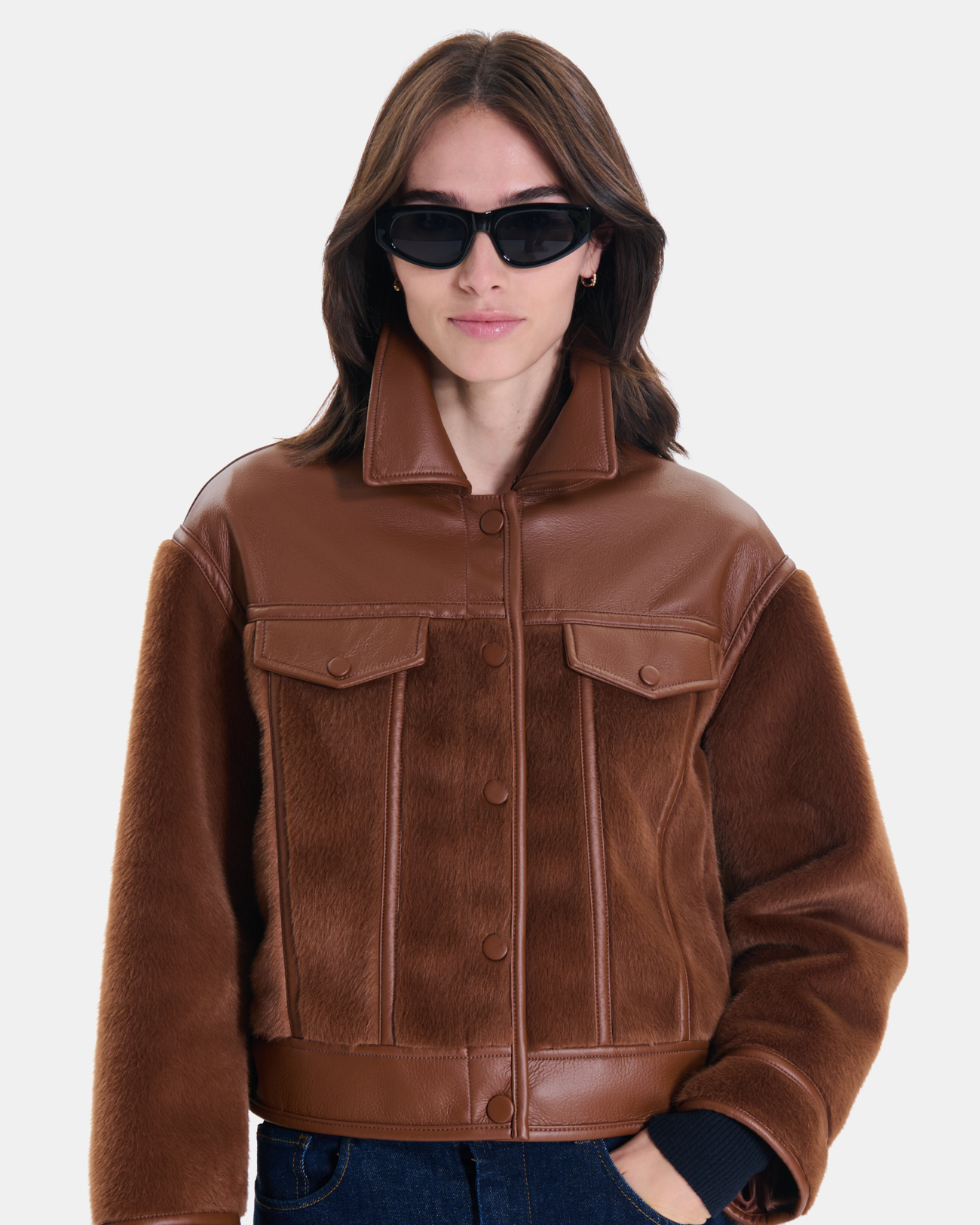 Manteau Manzie Manteau Manzie tabac ZAPA