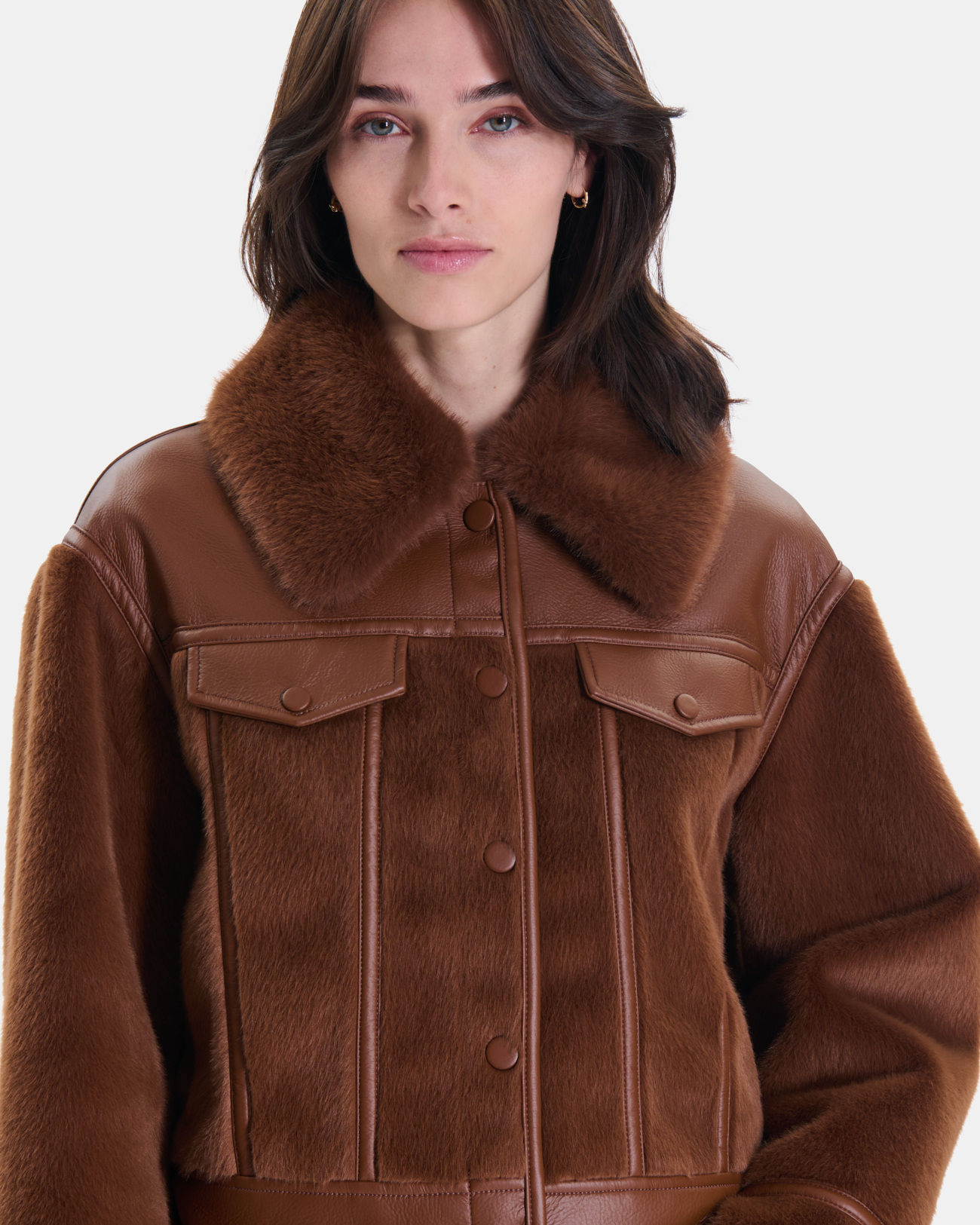 Manteau Manzie Manteau Manzie tabac ZAPA