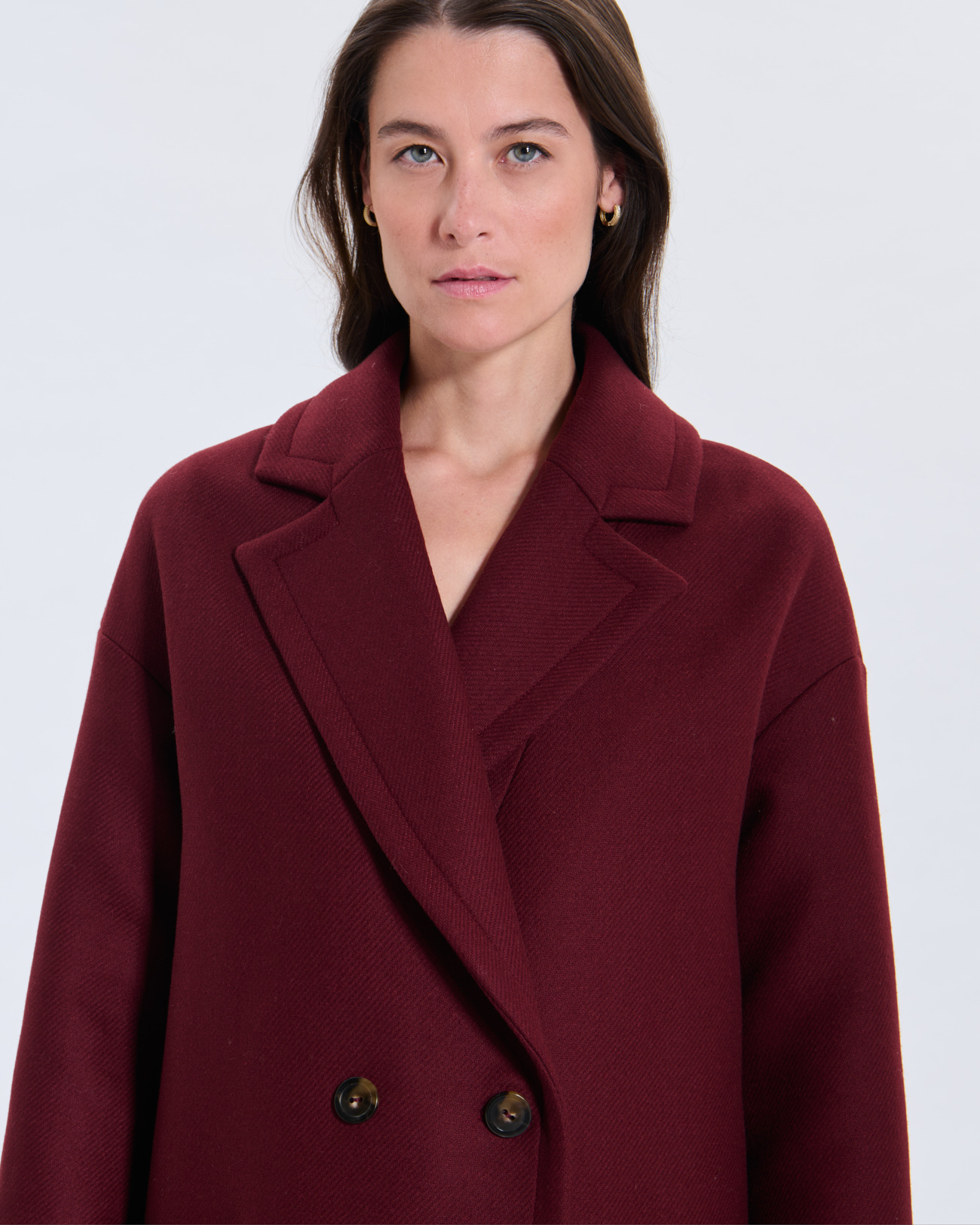 Manteau Mirando Manteau Mirando grenat ZAPA
