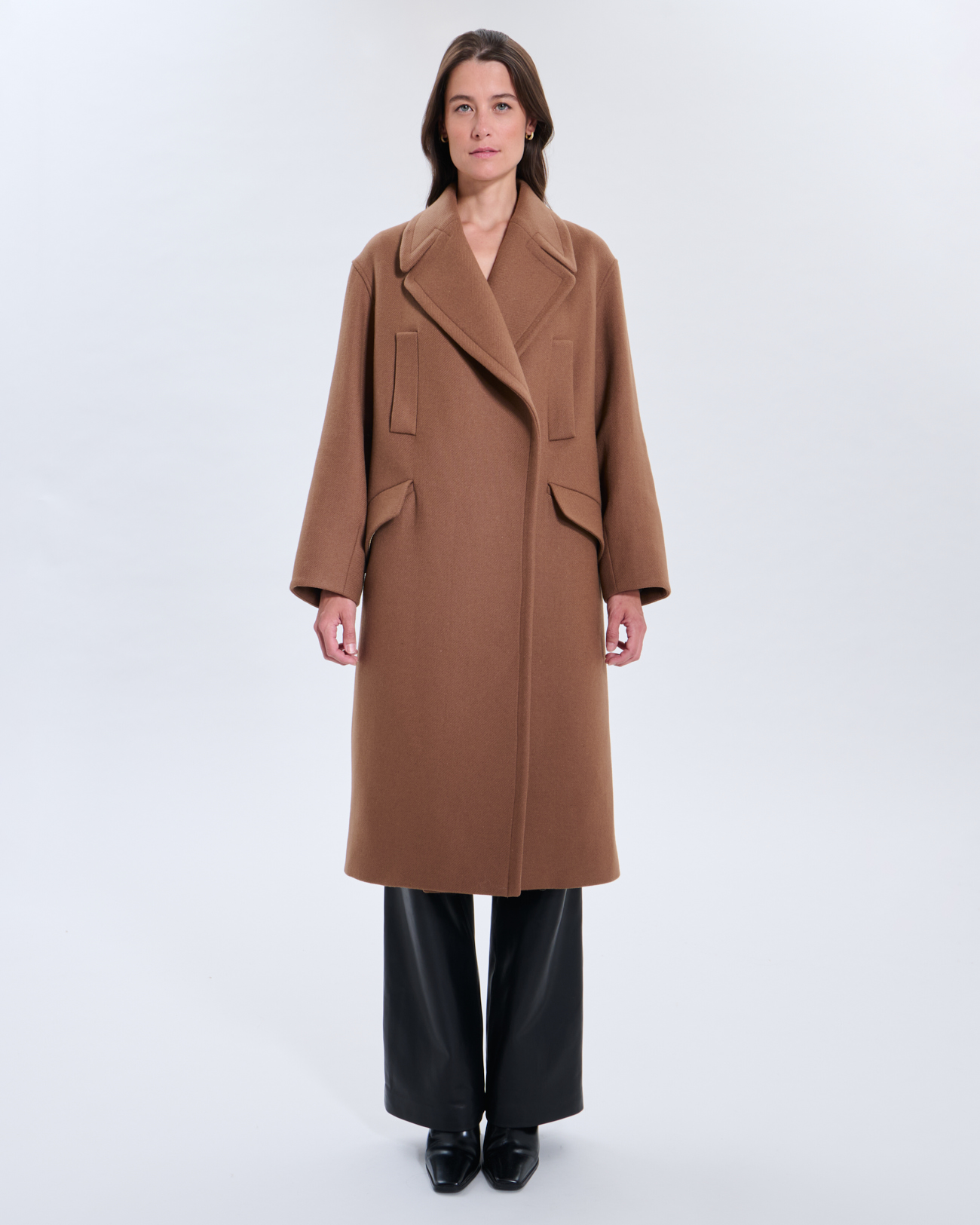 Manteau Mina Manteau Mina cannelle ZAPA