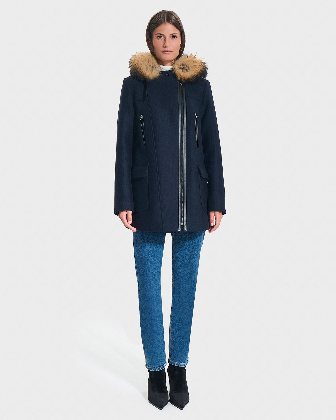 Manteau Gabie Manteau Gabie nocturne ZAPA