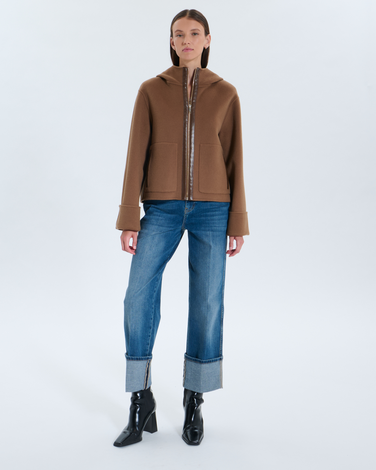 Manteau Marjy Manteau Marjy cannelle ZAPA