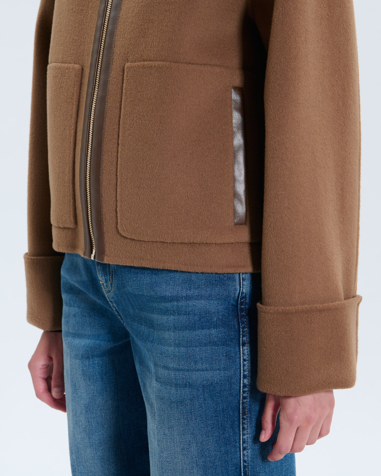 Manteau Marjy Manteau Marjy cannelle ZAPA