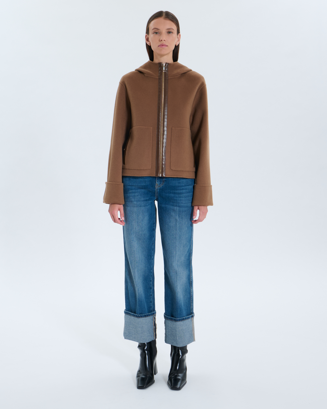 Manteau Marjy Manteau Marjy cannelle ZAPA
