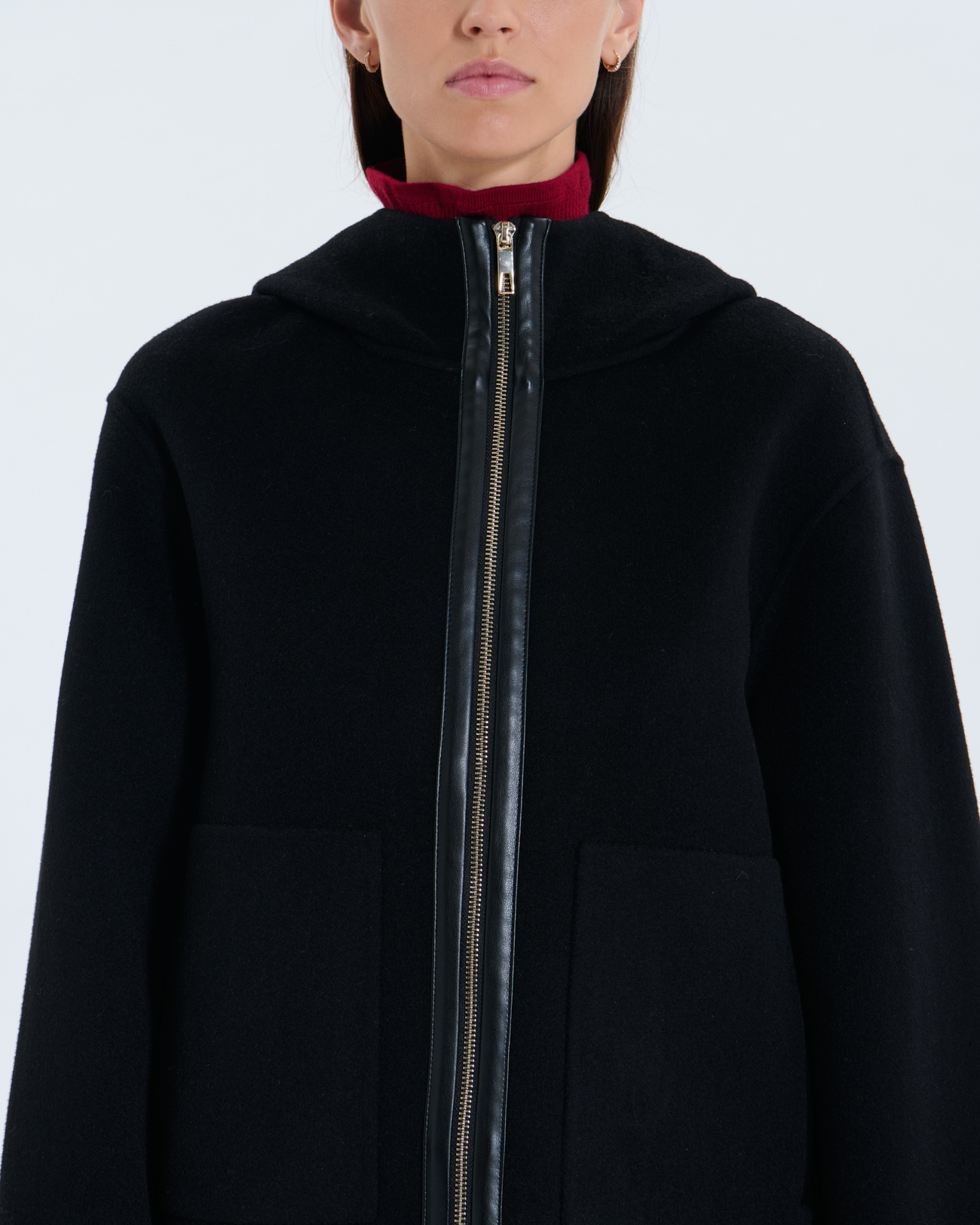 Manteau Marjy Manteau Marjy noir ZAPA