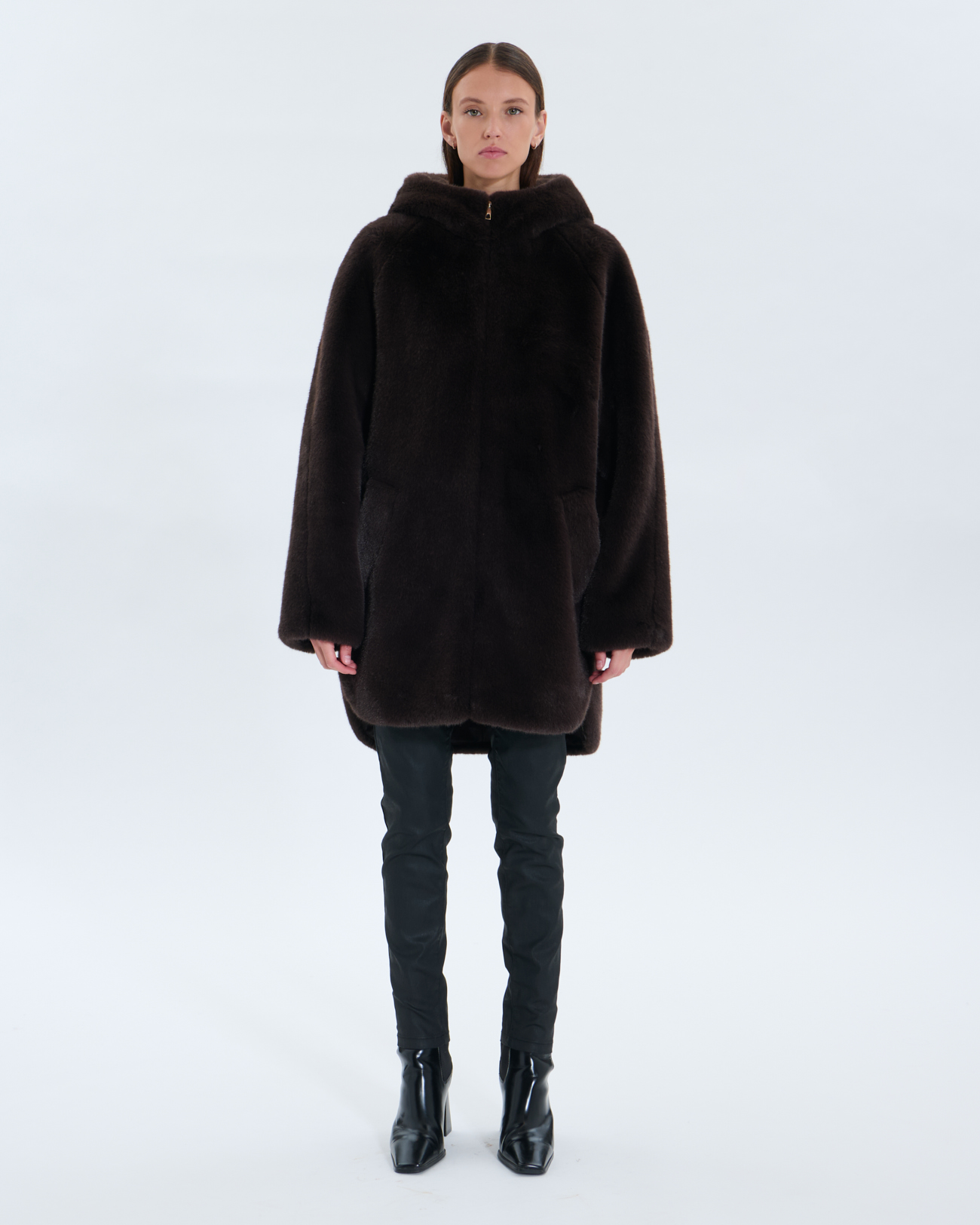 Manteau Macey Manteau Macey chocolat ZAPA