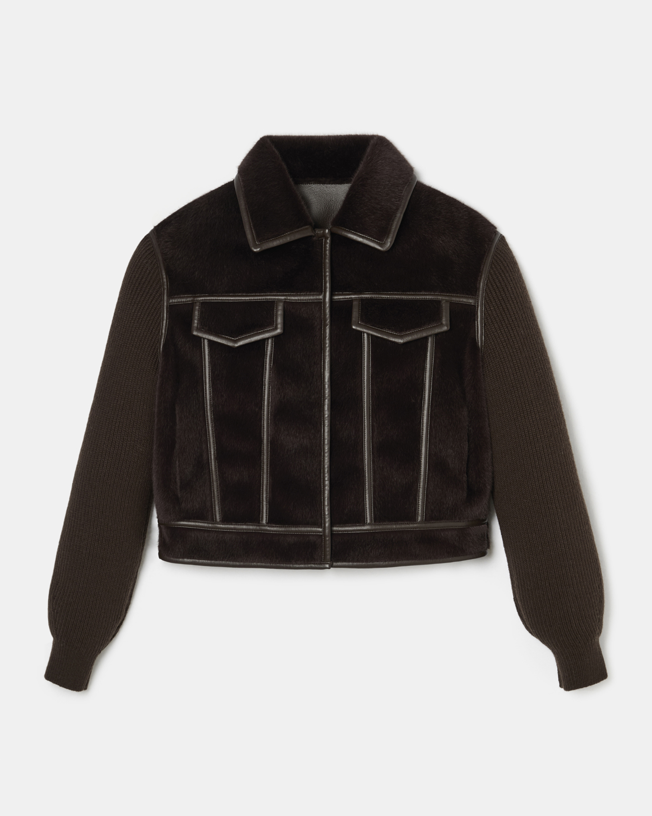 Manteau Majda Manteau Majda chocolat ZAPA