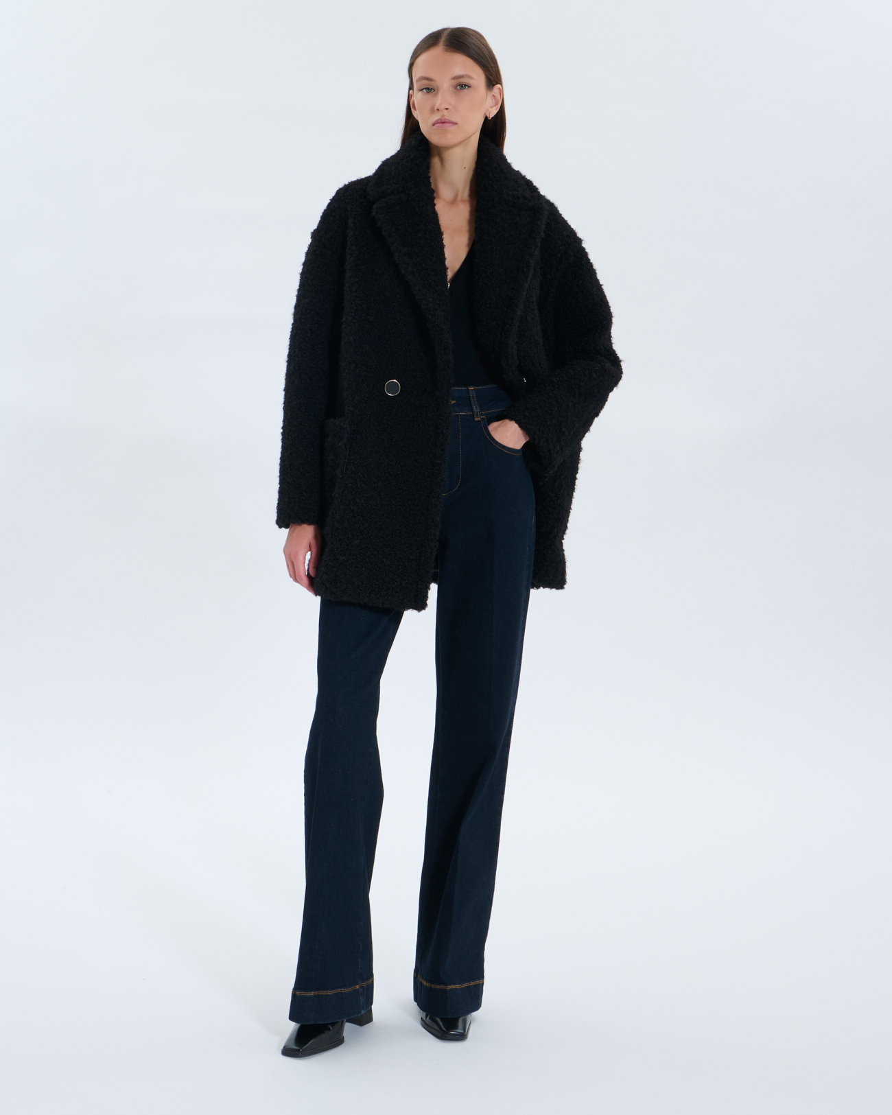 Manteau Milizo Manteau Milizo noir ZAPA