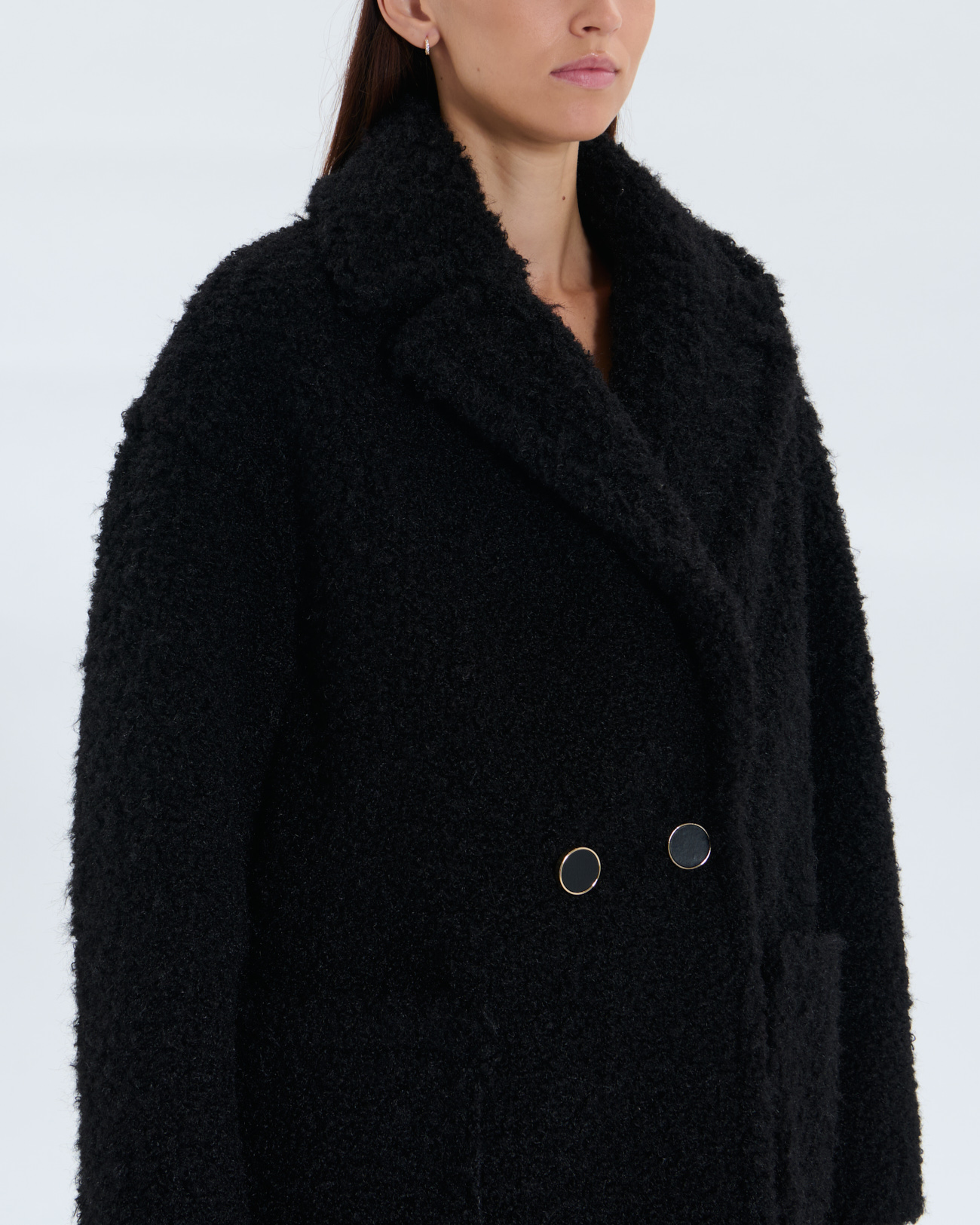 Manteau Milizo Manteau Milizo noir ZAPA
