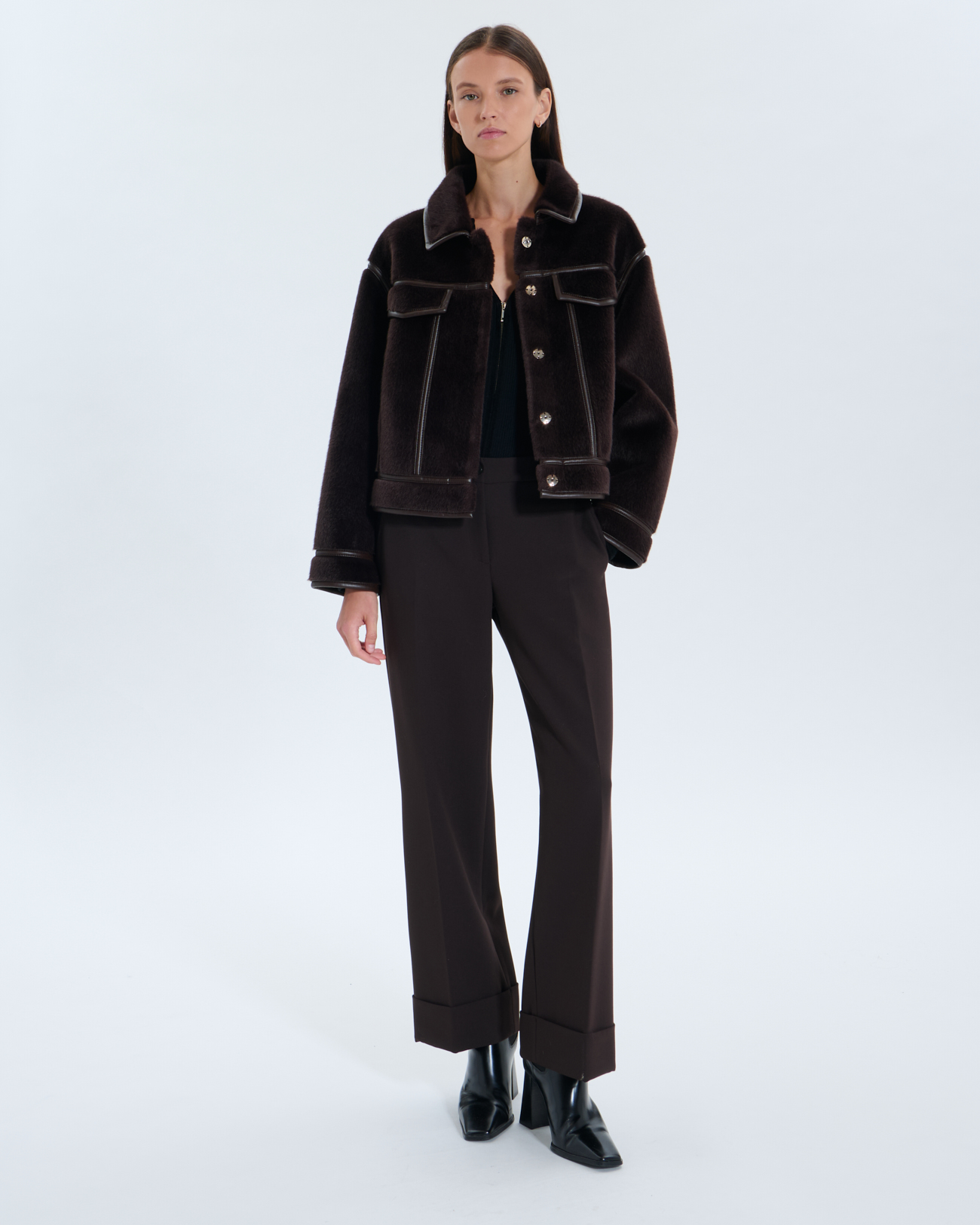 Pantalon Parly Pantalon Parly chocolat ZAPA