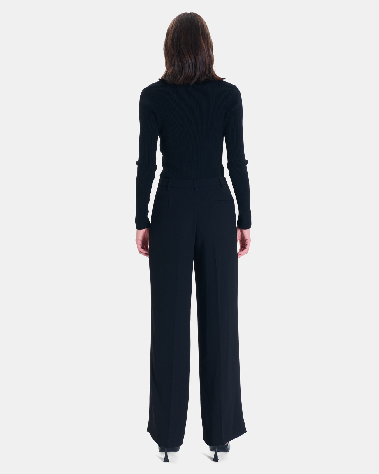 Pantalon Pleyel Pantalon fluide noir ZAPA