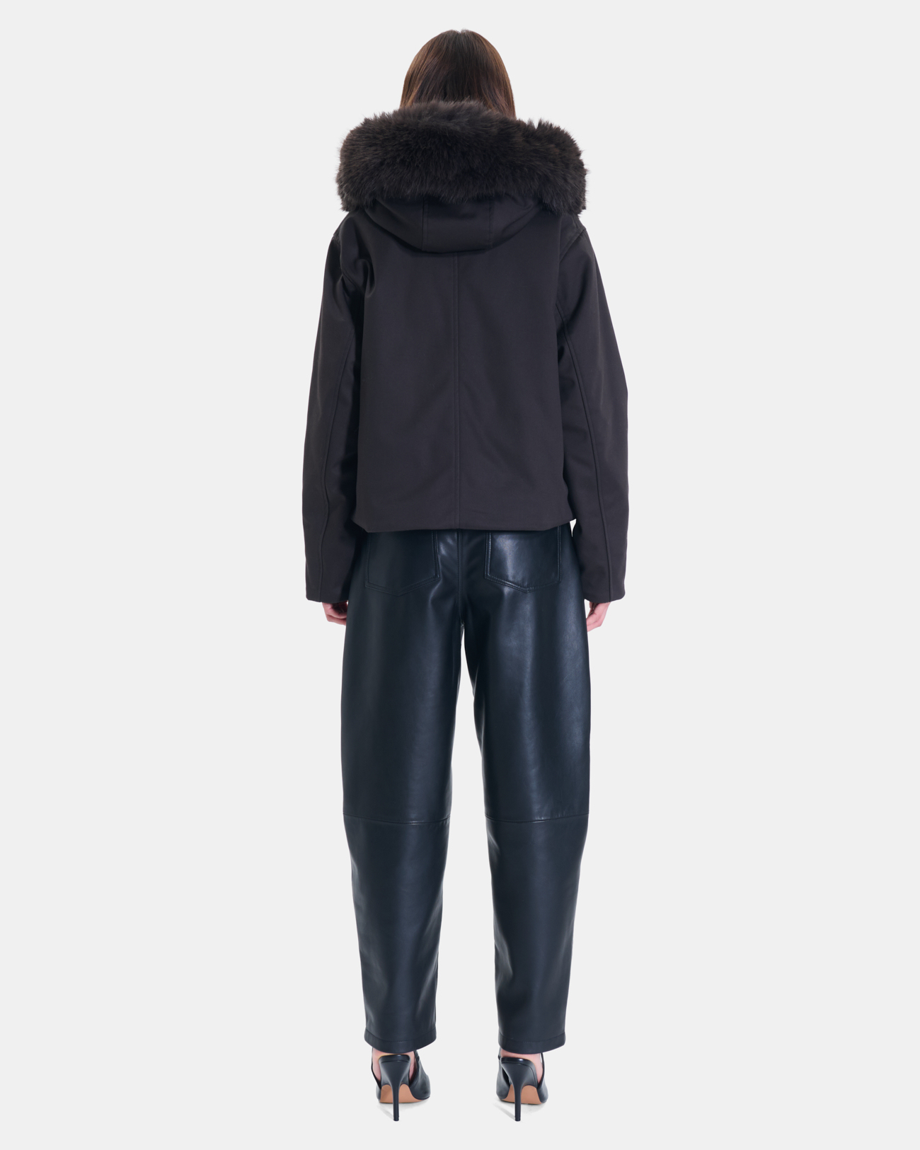 Parka Paia Parka courte chocolat ZAPA