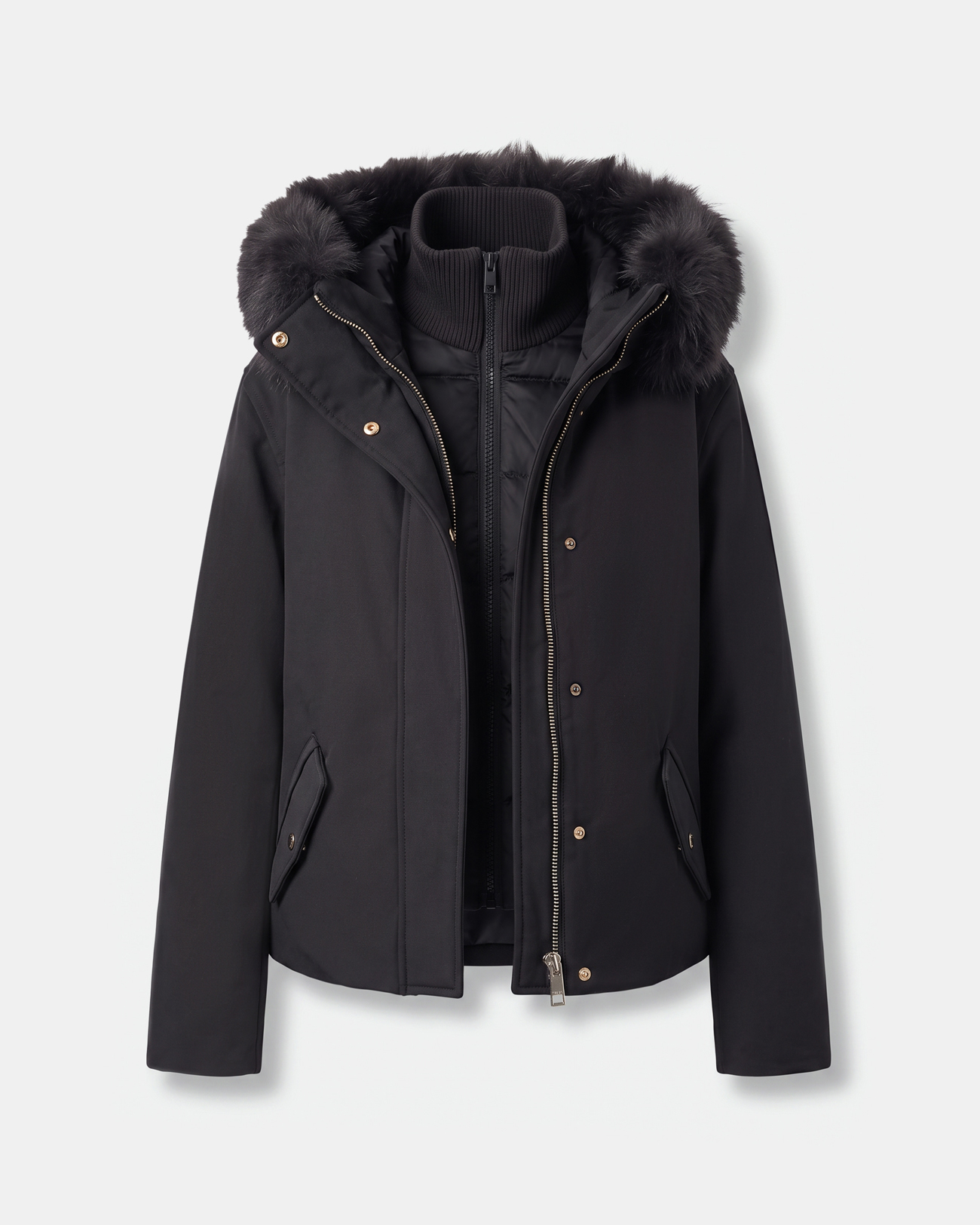 Parka Paia Parka courte chocolat ZAPA