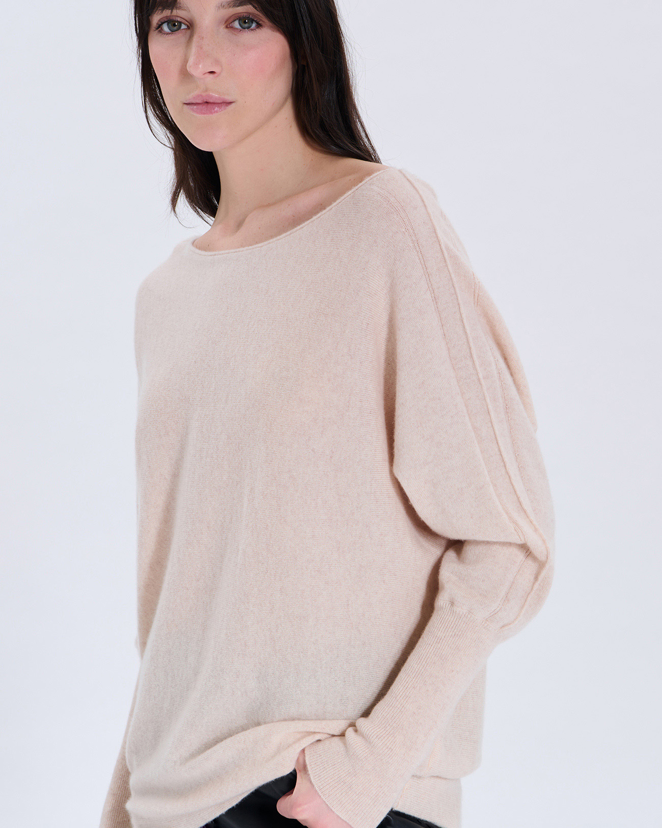 Pull Penseeboat Pull Penseeboat beige chine ZAPA