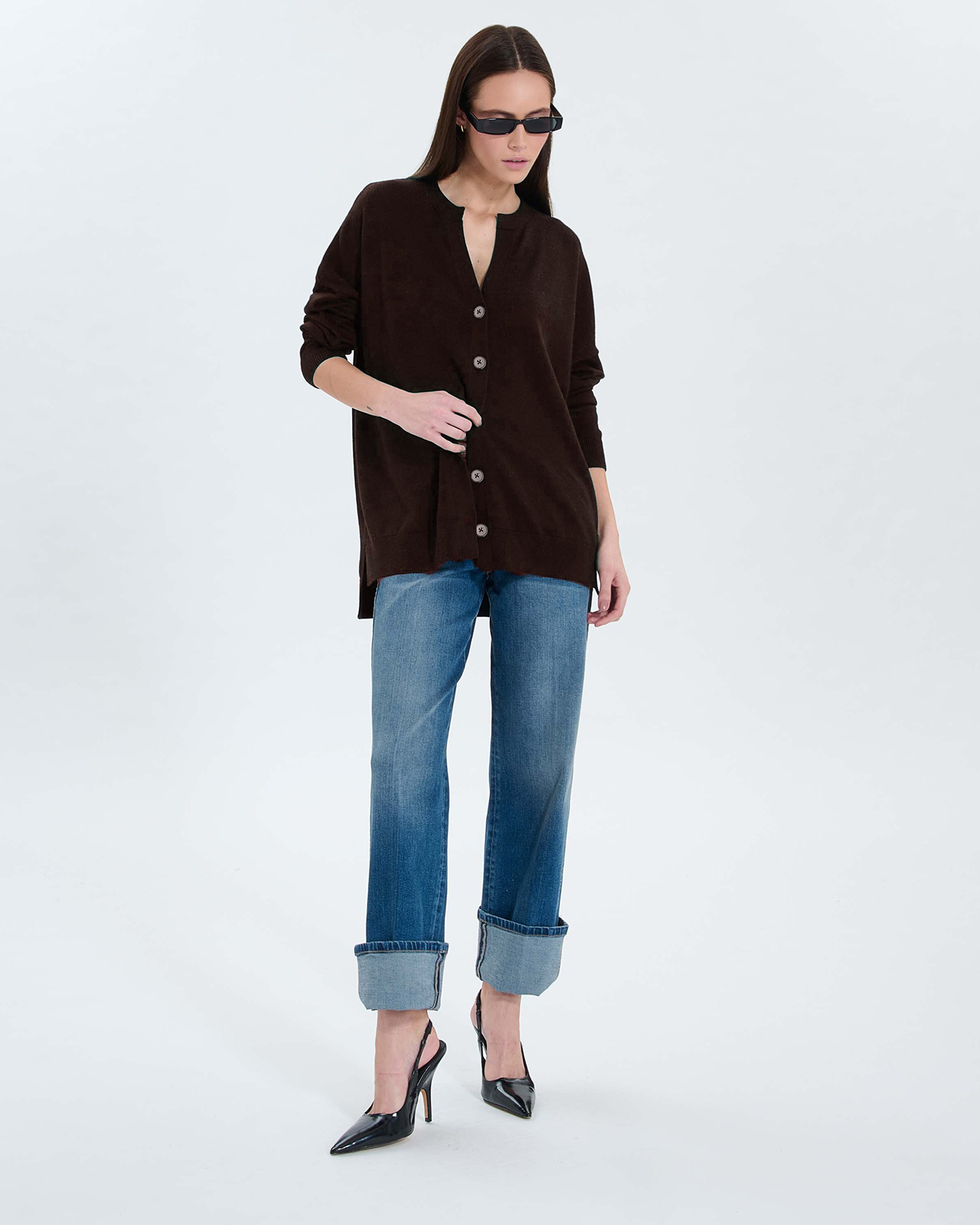 Pull Nariyah Pull Nariyah chocolat ZAPA